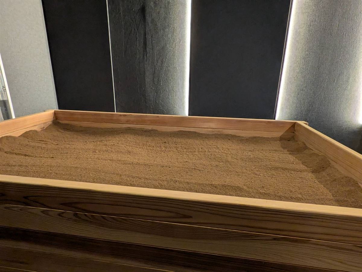 酵素風呂の浴槽